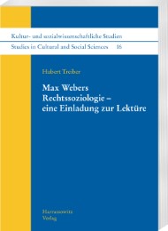 Max Webers Rechtssoziologie - eine Einladung zur Lektüre - Cover