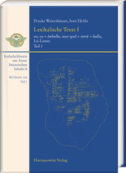 Lexikalische Texte aus Assur I - Cover