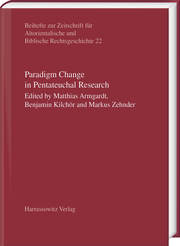 Paradigm Change in Pentateuchal Research - Cover
