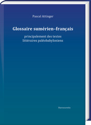 Glossaire sumérien-français - Cover
