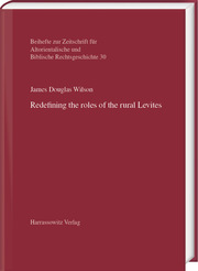 Redefining the roles of the rural Levites - Cover
