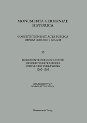 Constitutiones et acta publica imperatorum et regum (1350-1353) - Cover