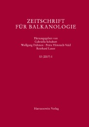 Zeitschrift für Balkanologie 53 (2017) 1