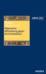 Allgemeine Abhandlung gegen die Aristoteliker - Cover