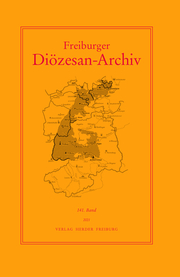 Freiburger Diözesan-Archiv, 141. Band 2021