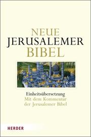 Neue Jerusalemer Bibel - Cover