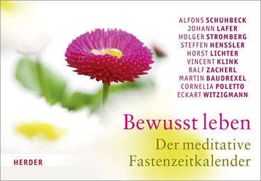 Bewusst leben - Der meditative Fastenzeitkalender - Cover