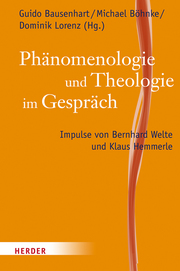 Phänomenologie und Theologie im Gespräch - Cover