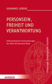 Personsein, Freiheit und Verantwortung - Cover