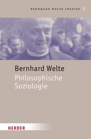 Philosophische Soziologie - Cover