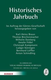 Historisches Jahrbuch 138. Jahrgang 2018 - Cover