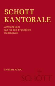 SCHOTT Kantorale - Cover