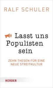 Lasst uns Populisten sein - Cover