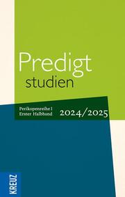 Predigtstudien 2024/2025,1. Halbband - Cover