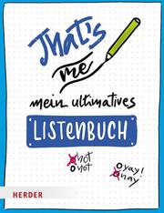 That's me - Mein ultimatives Listenbuch - Cover