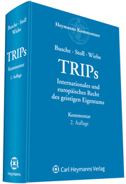 TRIPs - Internationales und europäisches Recht des geistigen Eigentums - Cover