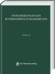 BVerwGE - Entscheidungen des Bundesverwaltungsgerichts 152