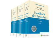 Handbuch der Beweislast Band 1-3