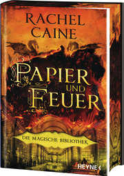 Papier und Feuer - Die Magische Bibliothek - Cover