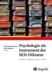 Psychologie als Instrument der SED-Diktatur - Cover
