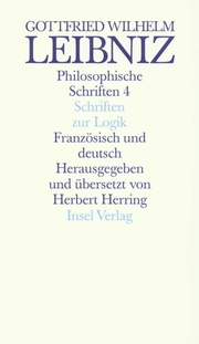 Philosophische Schriften. Französisch und deutsch. Vier in sechs Bänden - Cover