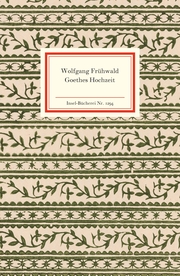 Goethes Hochzeit - Cover