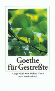 Goethe für Gestreßte - Cover