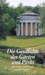 Geschichte der Gärten und Parks - Cover