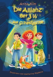 Die Allianz der 3 1/2 (Band 1) - Auf Schatzsuche - Cover