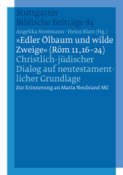 'Edler Ölbaum und wilde Zweige (Röm 11,16-24)' - Cover