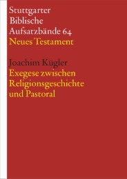 Exegese zwischen Religionsgeschichte und Pastoral - Cover