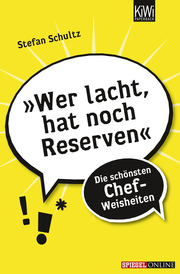 'Wer lacht, hat noch Reserven' - Cover