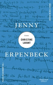Jenny Erpenbeck über Christine Lavant - Cover