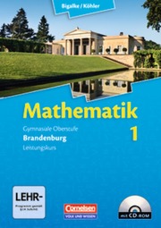 Bigalke/Köhler: Mathematik - Brandenburg - Ausgabe ab 2007 / Band 1: Leistungskurs - Qualifikationsphase - Schülerbuch mit CD-ROM