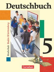 Deutschbuch - Sprach- und Lesebuch - Realschule Baden-Württemberg 2003 - Band 5: 9. Schuljahr - Cover