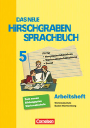Das neue Hirschgraben Sprachbuch - Werkrealschule Baden-Württemberg - Cover