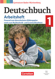 Deutschbuch Gymnasium - Baden-Württemberg - Bildungsplan 2016 - Band 1: 5. Schuljahr - Cover