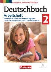 Deutschbuch Gymnasium - Baden-Württemberg - Bildungsplan 2016 - Band 2: 6. Schuljahr - Cover