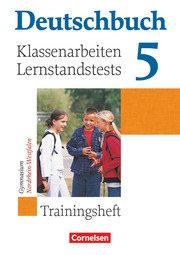 Deutschbuch Gymnasium - Trainingshefte - 5. Schuljahr - Cover