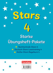 STARS - starke Übungshefte - Übungsheftpakete Deutsch und Mathematik - 4. Schuljahr - Cover