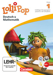Lollipop Multimedia - Deutsch/Mathematik - Software für das Lernen zu Hause - 1. Schuljahr