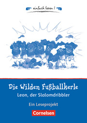 Die Wilden Fußballkerle - Leon, der Slalomdribbler - Cover