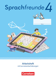 Sprachfreunde - Sprechen - Schreiben - Spielen - Östliche Bundesländer und Berlin - Ausgabe 2022 - 4. Schuljahr - Cover