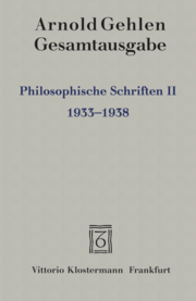 Philosophische Schriften II