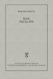 Briefe 1922 bis 1976 - Cover