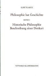 Philosophie hat Geschichte 1
