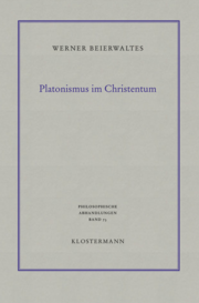 Platonismus im Christentum - Cover