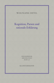 Kognition, Parsen und rationale Erklärung - Cover