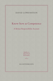 Know-how as Competence