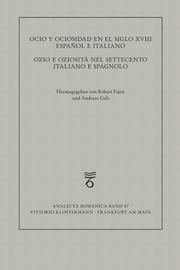 Ocio y ociosidad en el siglo XVIII español e italiano - Cover